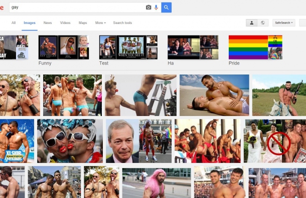 Как Google Images представляет ЛГБТ-людей