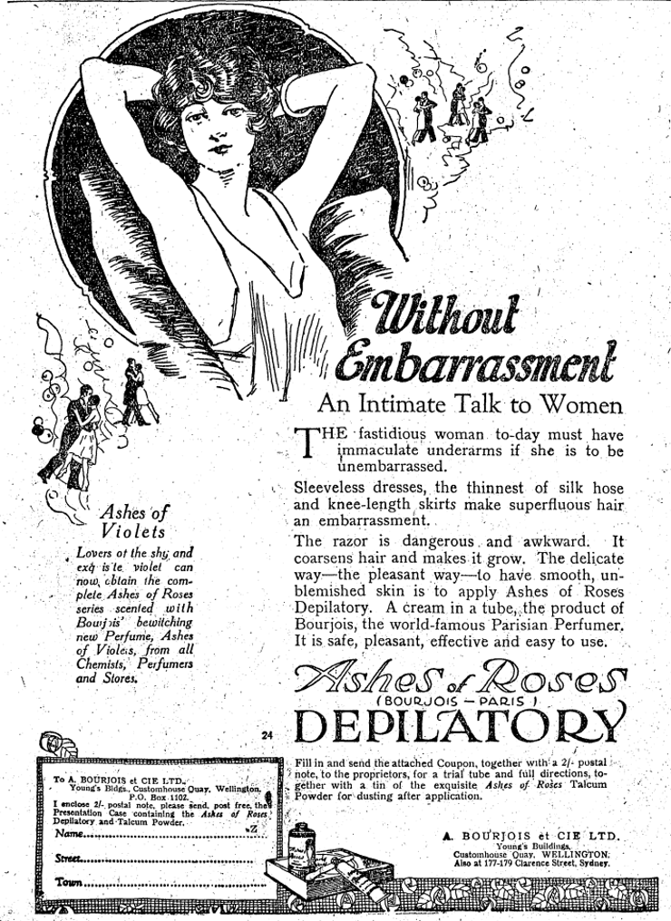 100 лет рекламы женской эпиляции: как волосы стали запретными
